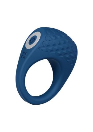 Performance Plus Dual Flex Pro Rechargeable Silicone Cock Ring - Blue