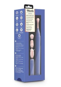 Blush Collection Juno Rechargeable Oscillating Wand Vibrator - Purple