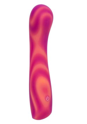 Endless Summer Sunset Seducer Light-up Rechargeable Silicone Massager - Pink