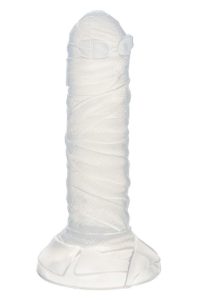 Monster Dong The Invisible Man Silicone Dildo 6in - Clear