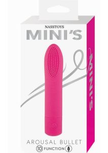 Mini`s Arousal Rechargeable Bullet Vibrator - Pink