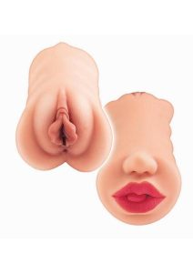 Always Horny Masturbator Double Sided Stroker - Pussy/Ass - Vanilla