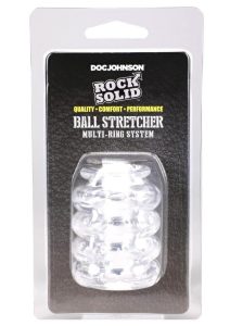 Rock Solid Ball Stretcher Multi-Ring System - Clear