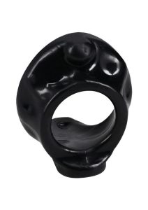 Rock Solid Offer It Silicone Cock Ring - Black