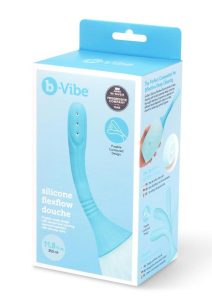 B-Vibe Silicone Flexflow Douche - Blue