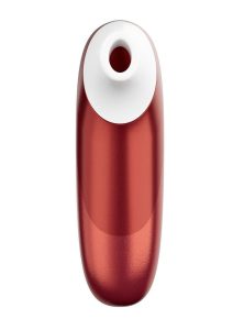 Womanizer Pleasure Air Pro Rechargeable Silicone Air Pulse Clitoral Vibrator - Bordeaux Red