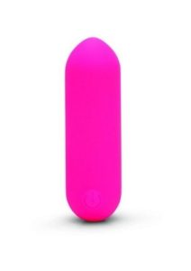 Me You Us Bullet Rechargeable Silicone Vibrator - Hot Pink