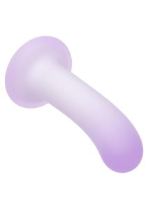 Lavender Haze Slender Curved Rechargeable Silicone Probe - Purple