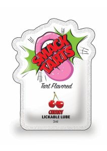 SMACK Tarts Lickable Lube 3ML Pouch (Case of 48) - Sour Cherry