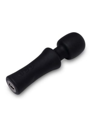 Nu Sensuelle Adore XRL8 Rechargeable Silicone Wand with Heat - Black