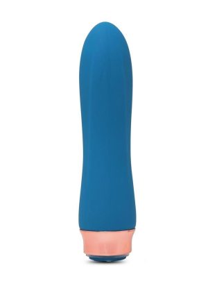 Nu Sensuelle Envy XLR8 Rechargeable Silicone Bullet Vibrator with Nitro Motor - Deep Turquoise
