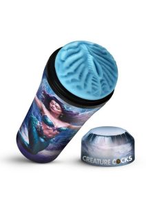 Creature Cocks Maven Mermaid Stroker - Blue/Black