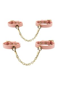 Temptasia Ardor Silicone Wrist and Ankle Restraints - Pink