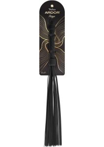 Temptasia Ardor Silicone Flogger - Black