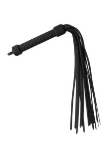 Temptasia Ardor Silicone Flogger - Black