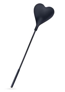 Temptasia Ardor Silicone Heart Crop - Black