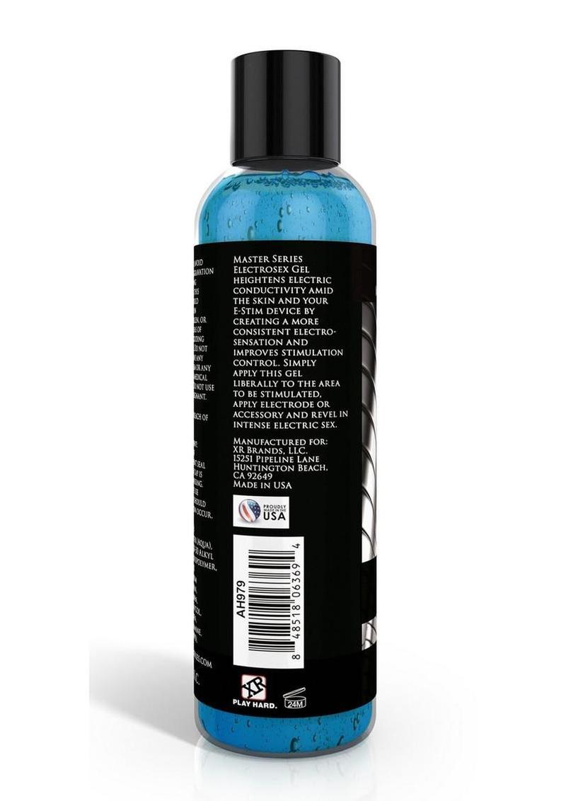 Master Series Electro Sex Gel 8.5oz - Image 3