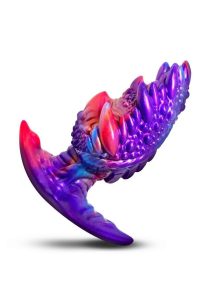 Creature Cocks Volkron Silicone Butt Plug - Multicolor