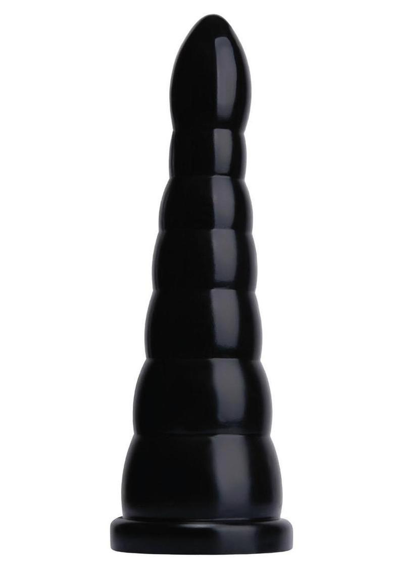 Size Up Tapered Beaded Bolt Plug 10in - Black