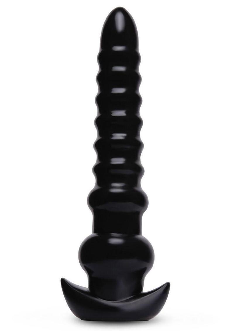 Size Up Ribbed Textured Titan Plug 13in - Black