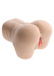 Zero Tolerance Rock My World Rechargeable Thrusting Stroker - Pussy/Ass - Vanilla