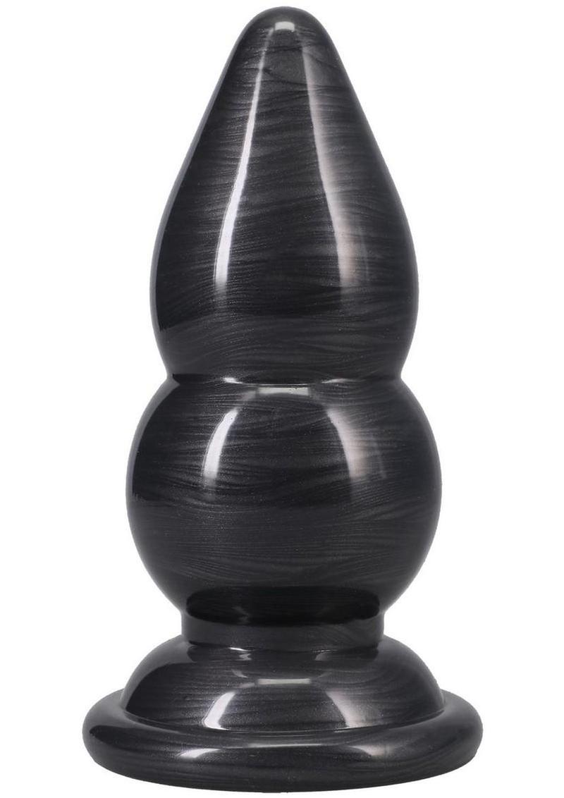 American Bombshell Double Payload Anal Plug - Gun Metal