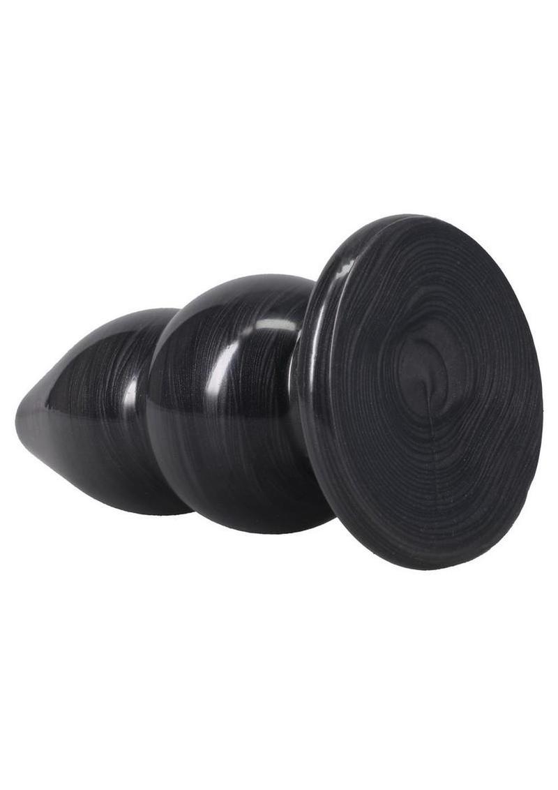 American Bombshell Double Payload Anal Plug - Gun Metal - Image 3