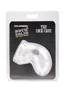Rock Solid The Cock Cage - Clear