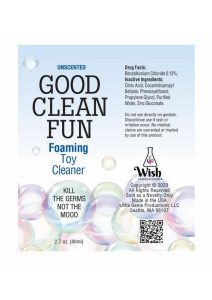 Good Clean Fun Foaming Toy Cleaner 2.75oz - Unscented