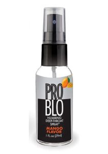 ProBlo Numbing Deep Throat Spray 1oz - Mango