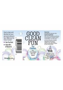 Good Clean Fun Sex Toy Cleaning Spray 1oz - Unscented