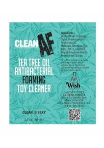 Clean AF Foaming Toy Cleaner 2.75oz - Tea Tree