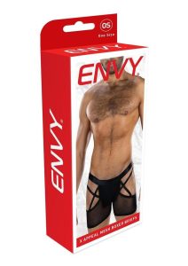 Envy Menswear X Appeal Mesh Boxer Briefs - OS - Black