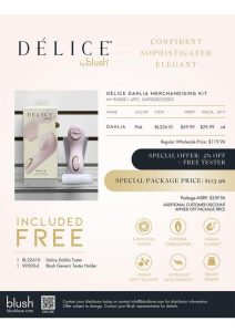 Delice Dahlia Merchandising Kit