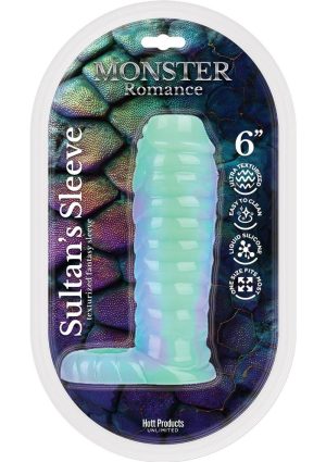 Monster Romance Sultan`s Silicone Sleeve - Blue/Purple