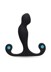 B-Vibe P-Spot Vortex Flex Silicone Prostate Massager - Black