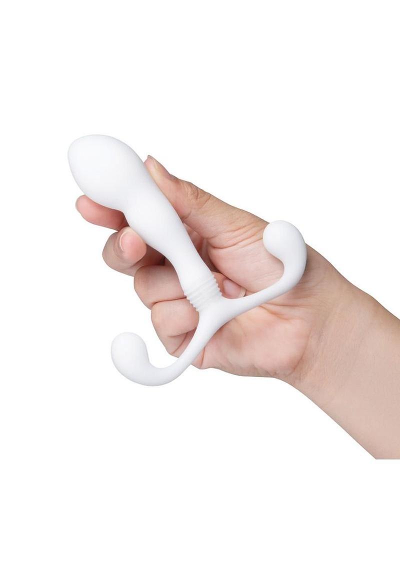 B-Vibe P-Spot Slim X - White - Image 4