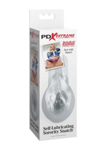 PDX Extreme Wet Pussies Sorority Snatch Self Lubricating Stroker - Pussy - Frost