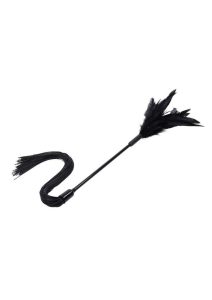 Sex and Mischief Shadow Feather Tickler - Black