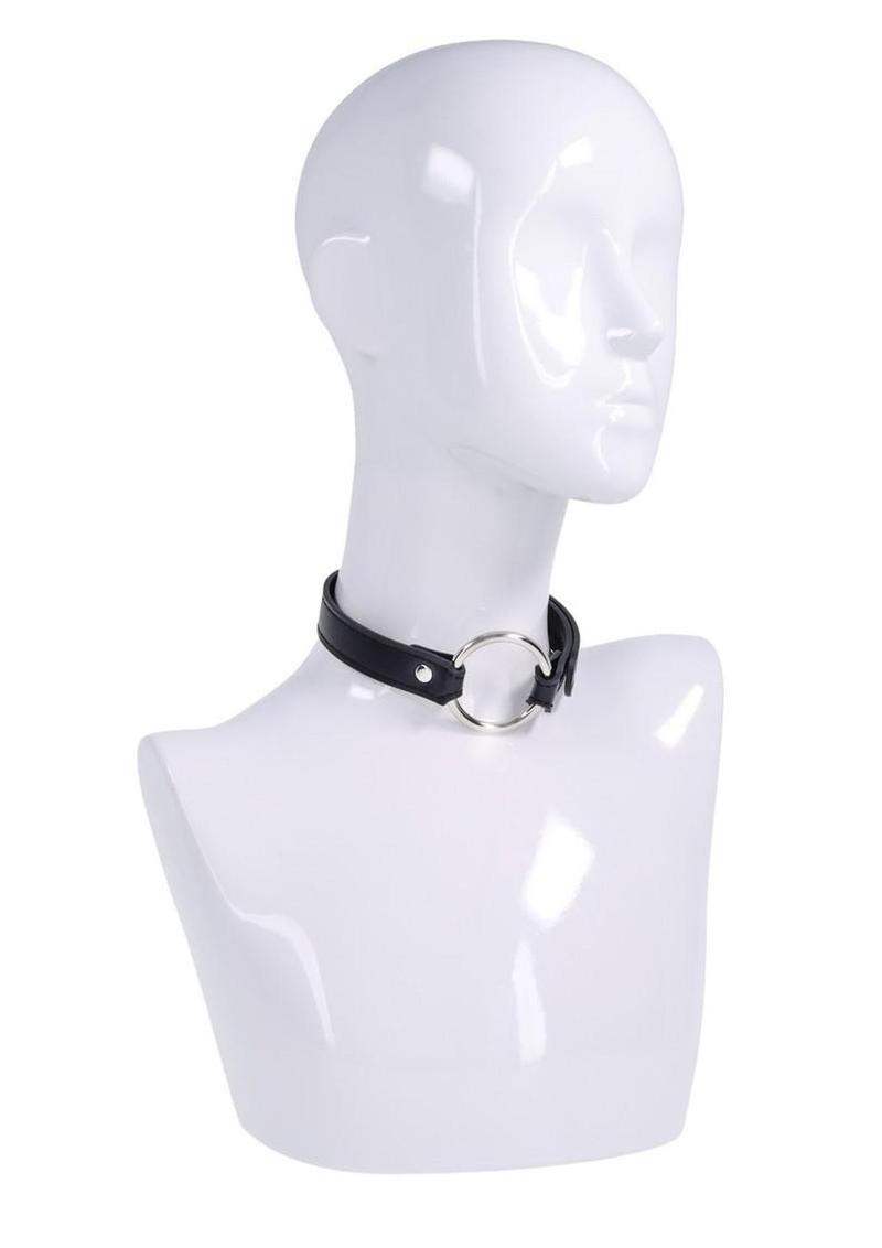 Sex and Mischief Shadow Convertible Cuffs - Black/Silver - Image 4