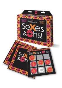 Sexes and Oohs Sexy Tic Tac Toe Scratch Off Game