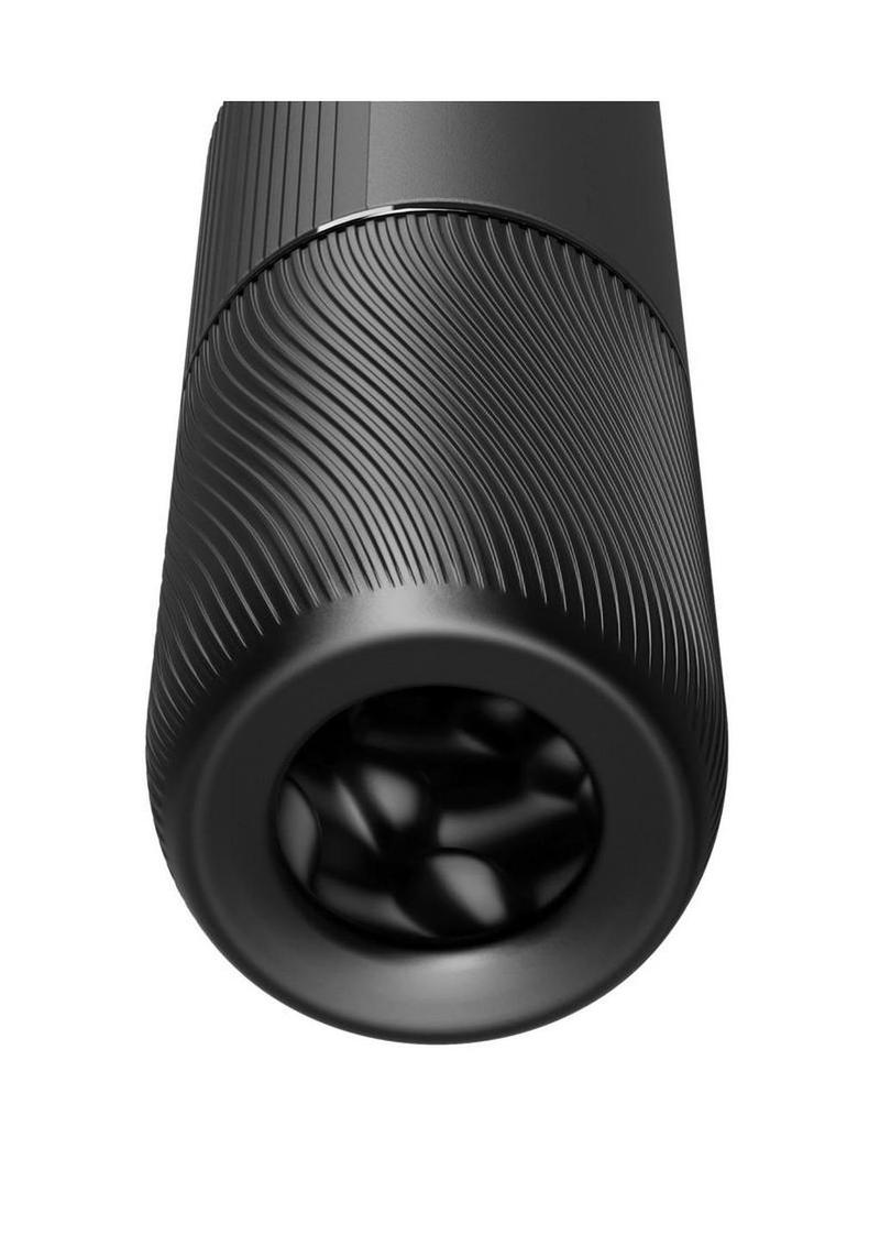 Arcwave Orbit Rechargeable Silicone Rotating Stroker - Black - Image 3