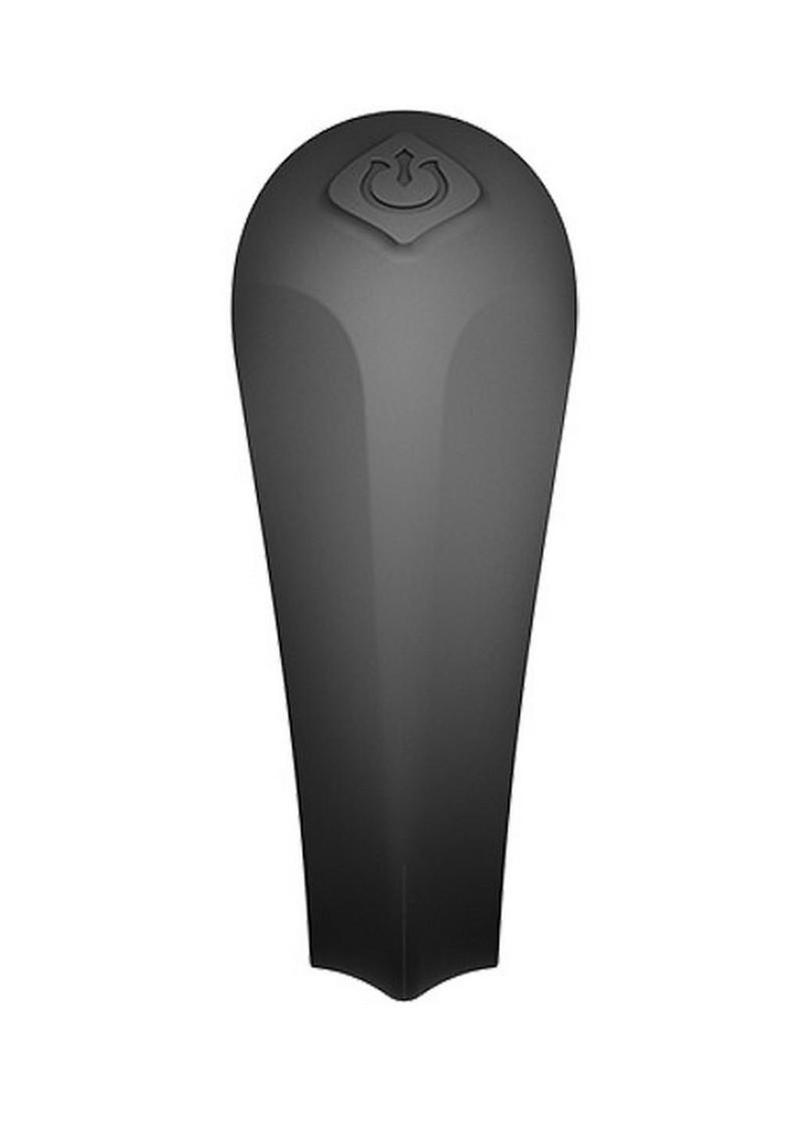 Zalo Apis Rechargeable Silicone App Compatible Vibrating Couple`s Ring - Black - Image 4