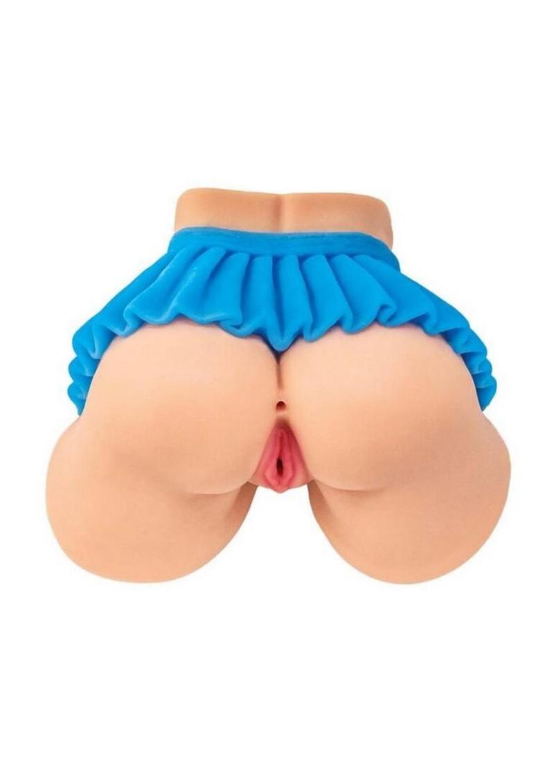 The Royal Sorority Girl Masturbator with Blue Skirt - Pussy and Ass - Vanilla - Image 3
