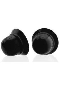 Hunkyjunk Nano Nips Just the Tip Silicone Nipple Nubs - Black