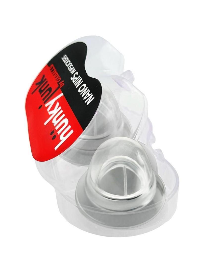 Hunkyjunk Nano Nips Just the Tip Silicone Nipple Nubs - Clear - Image 4