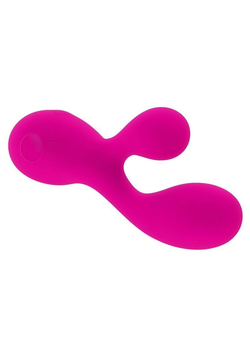 Selopa My Buddy Rechargeable Silicone Petite Dual Vibrator - Pink - Image 4