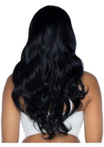 Leg Avenue Long Wavy Wig 27in - Black