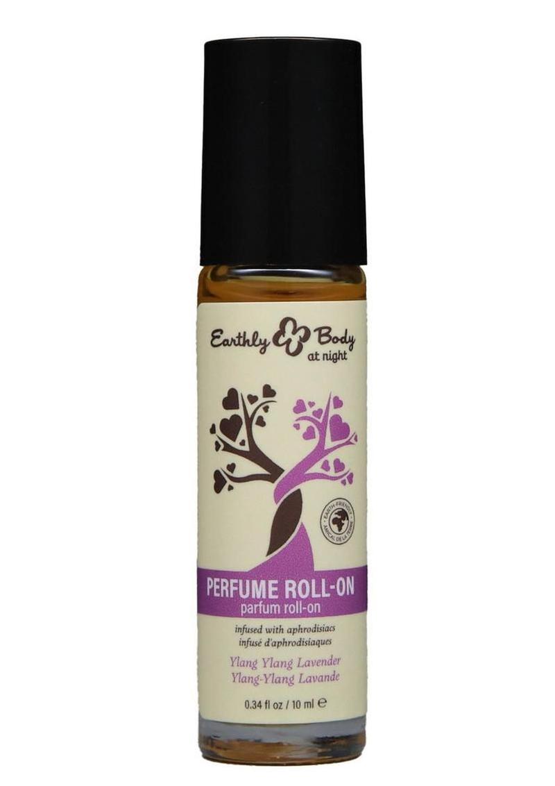 Earthly Body at Night Aphrodisiac Collection Roll-On Perfume .34oz - Ylang Ylang Lavender