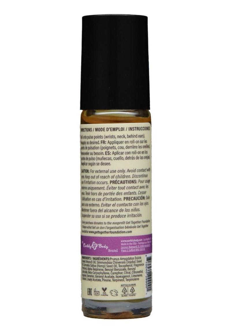 Earthly Body at Night Aphrodisiac Collection Roll-On Perfume .34oz - Ylang Ylang Lavender - Image 3